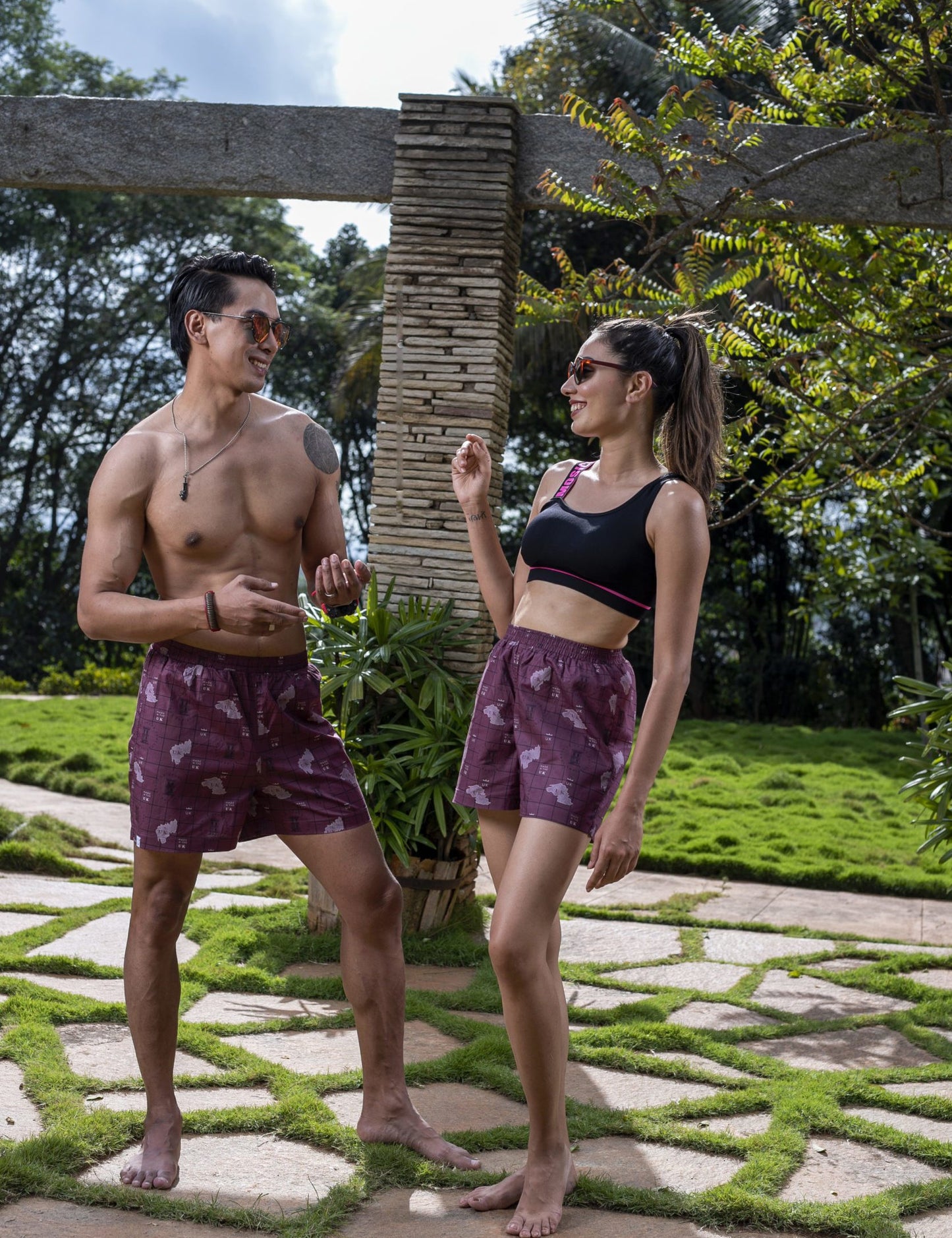 MATCHING SHORTS FOR COUPLE