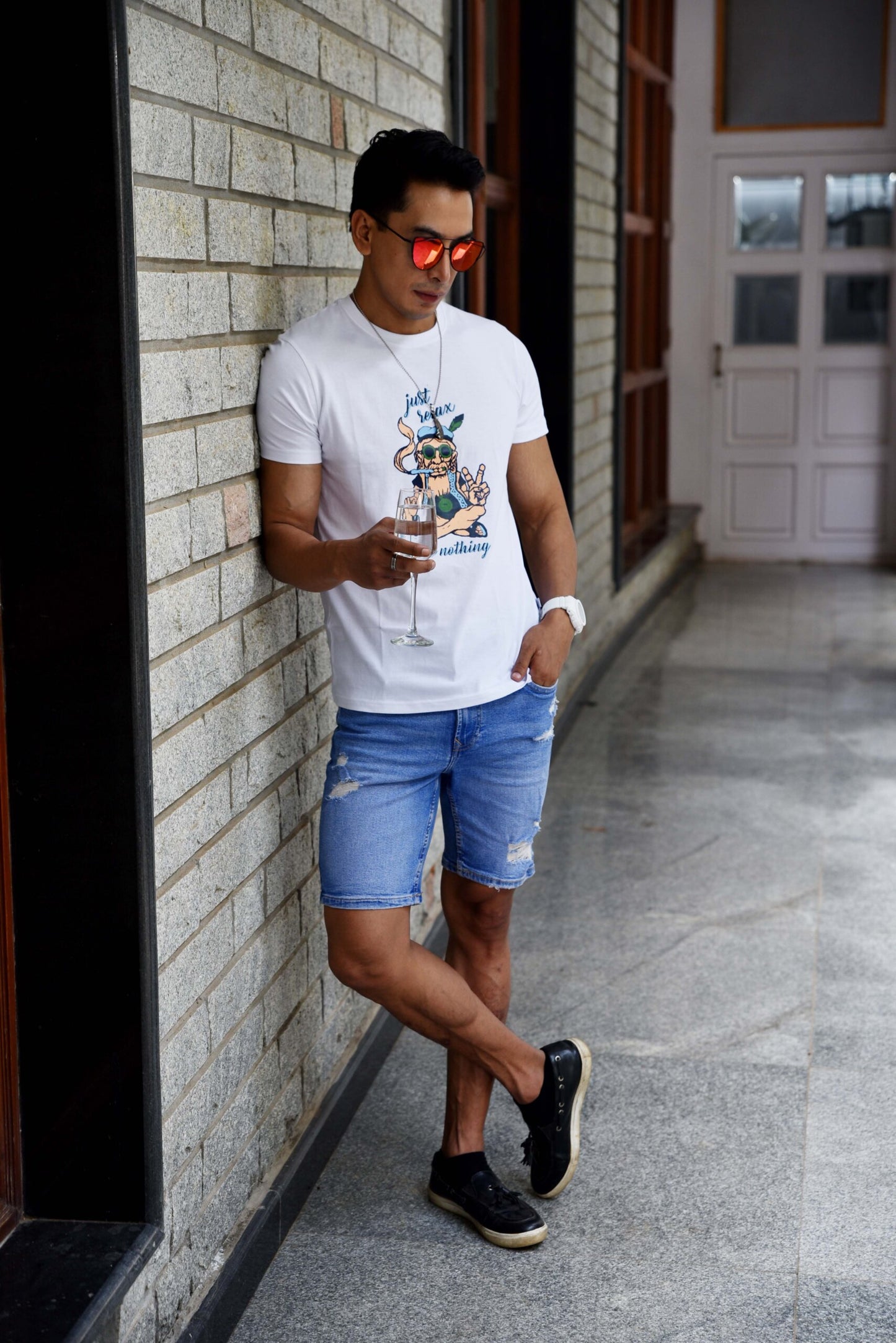 JUST RELAX AND DO NOTHING | PRINTED T-SHIRTS FOR MEN