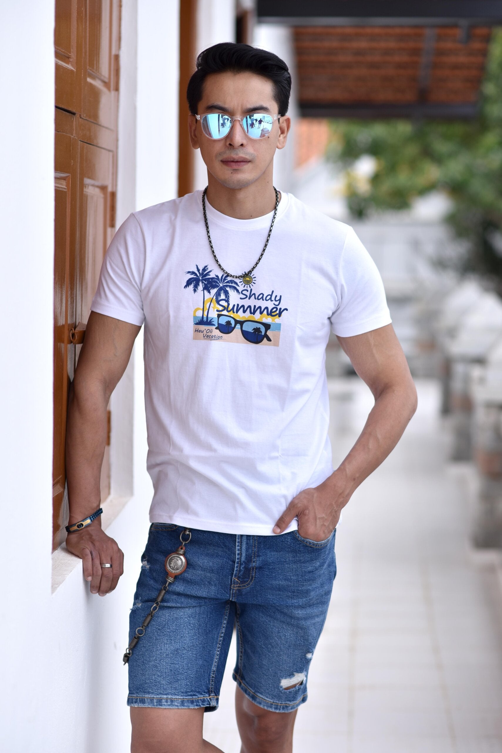 SHADY SUMMER PRINTED T-SHIRTS FOR MEN MEN T-SHIRTS