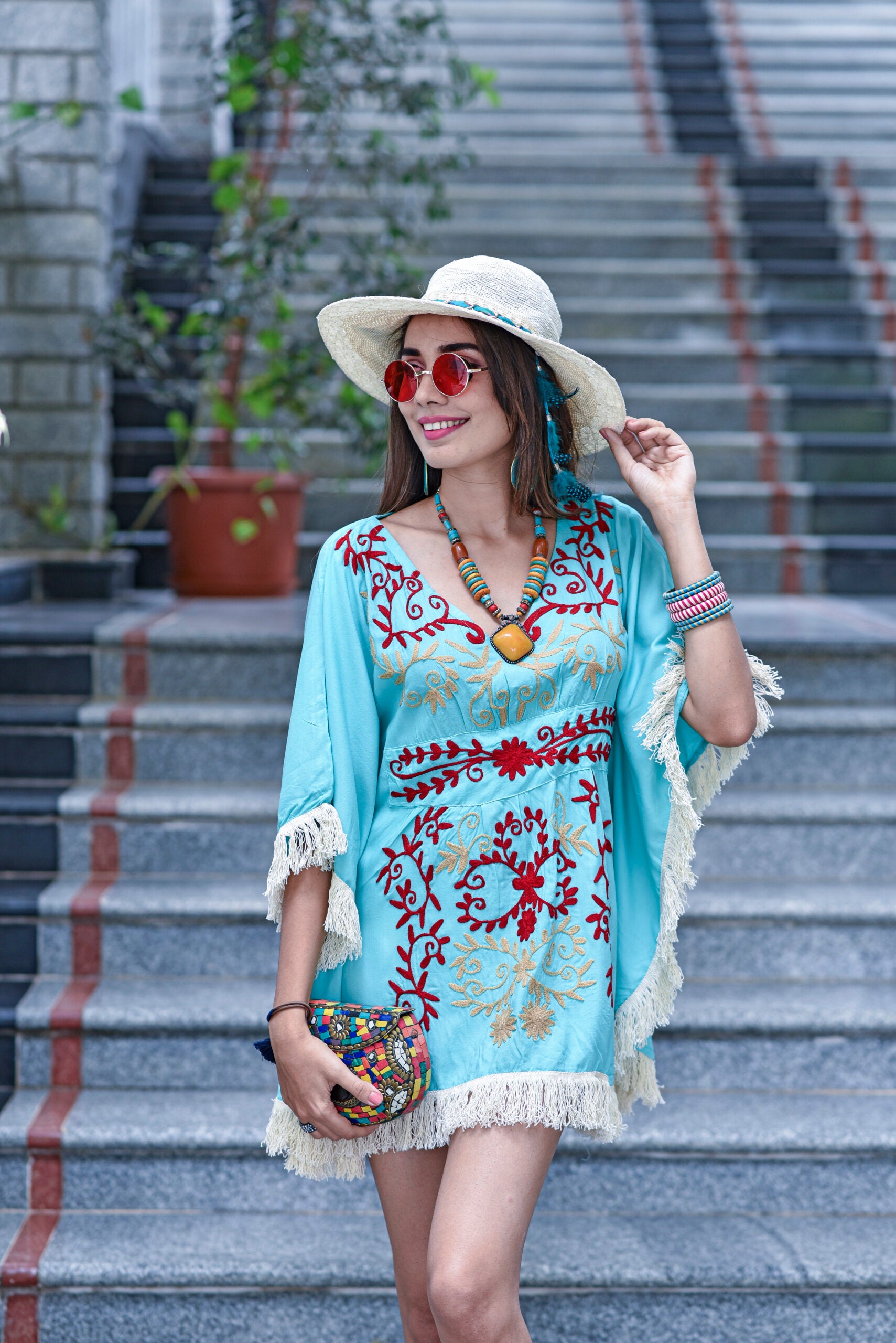IONNA KAFTAN FOR WOMEN BEACH KAFTAN DRESS