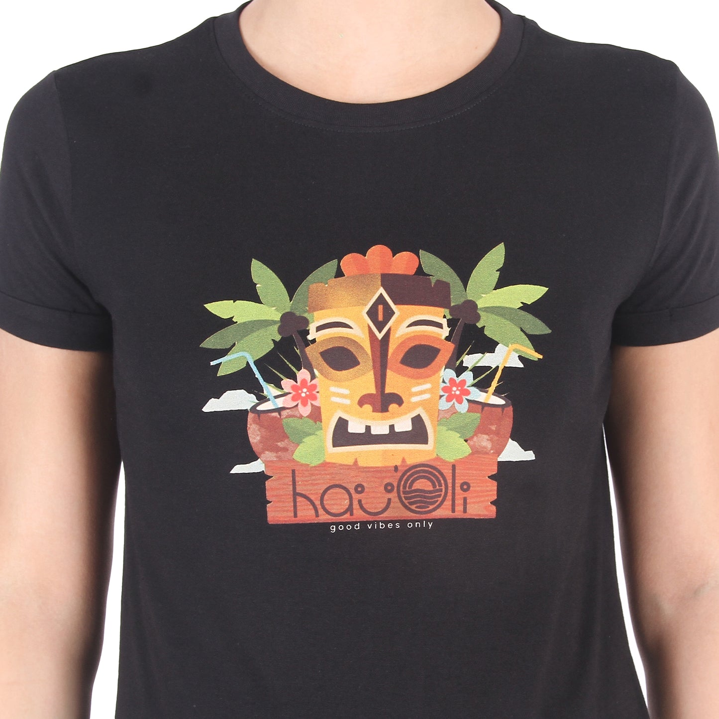 TIKI WOMEN T-SHIRT | PRINTED T-SHIRTS FOR WOMEN | WOMEN T-SHIRTS