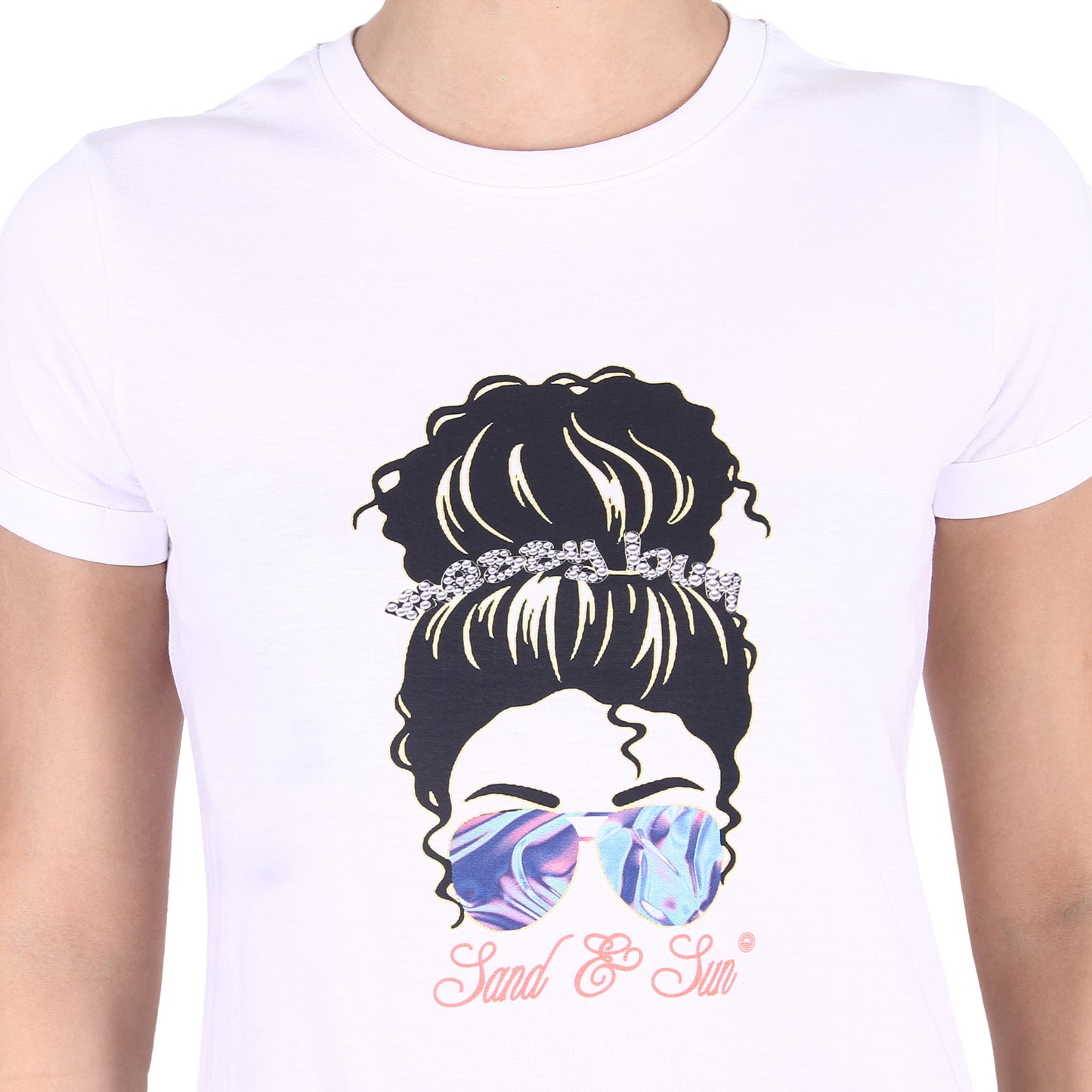 MESSY BUN | PRINTED T-SHIRTS FOR WOMEN | WOMEN T-SHIRTS