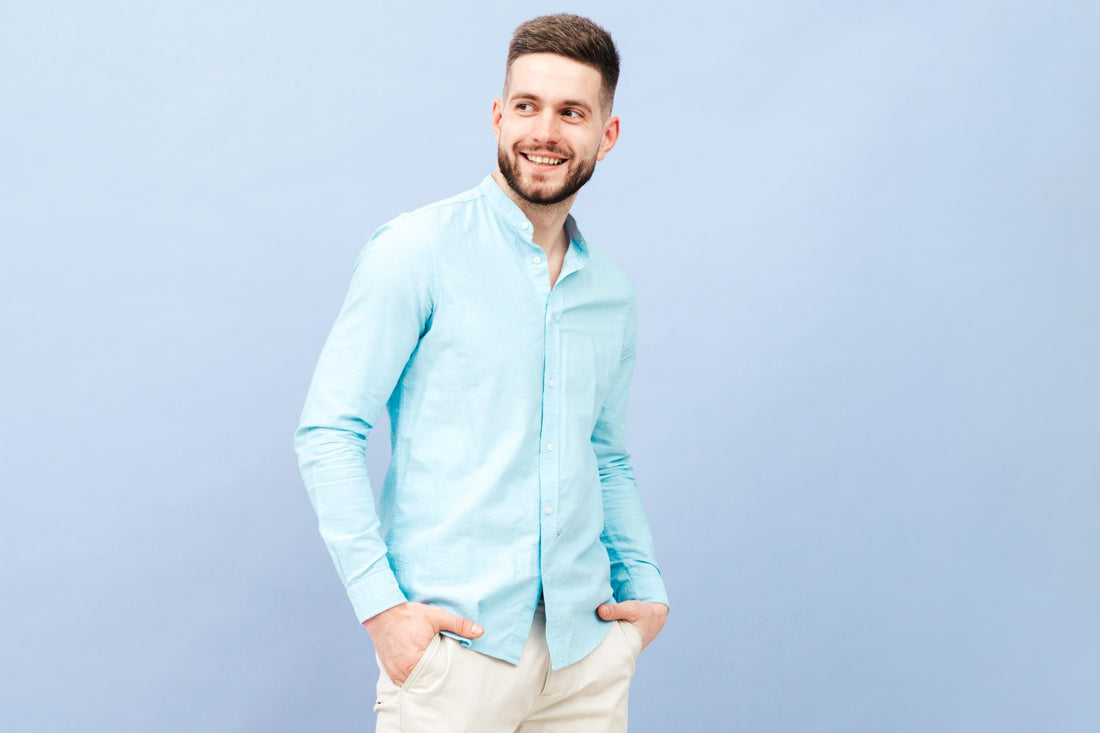 Elevate Your Wardrobe with a Sky Blue Color Shirt from Hauoliday